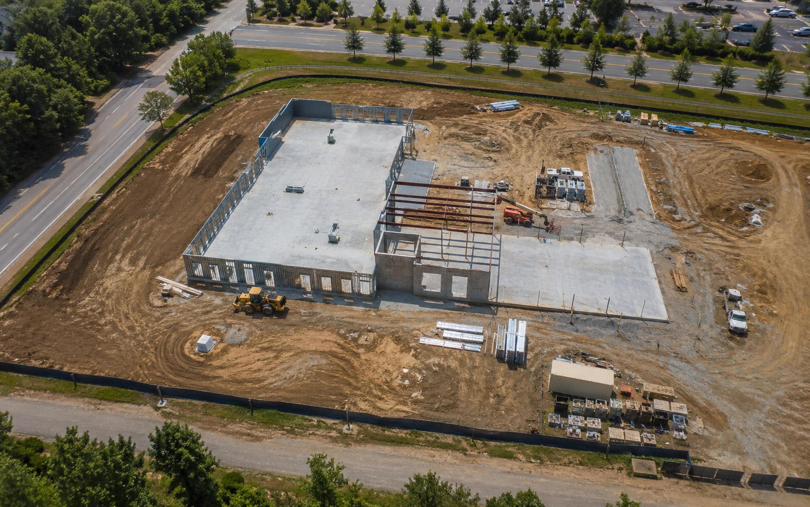 Aerial site stills example
